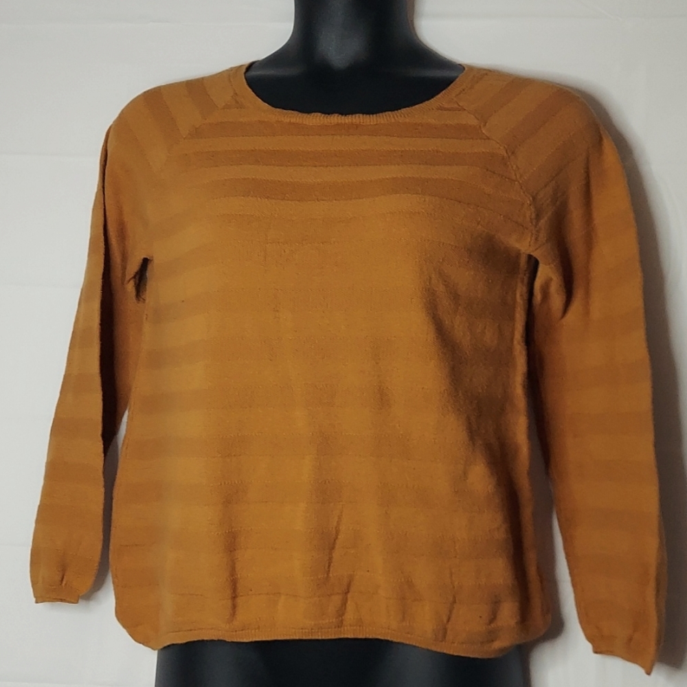 89th & Madison Mustard Yellow Sweater
